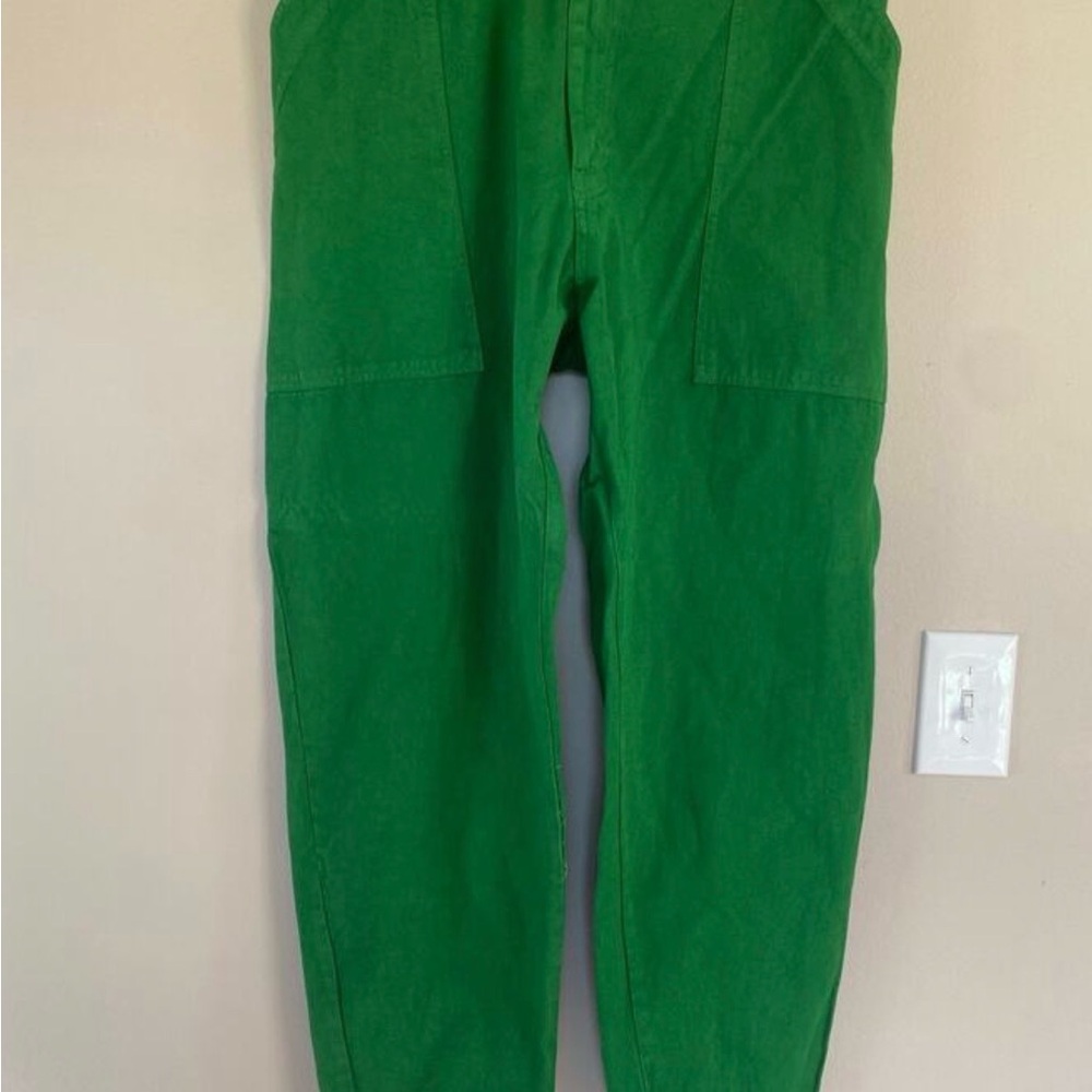 Big Bud Press Green Cropped Pants